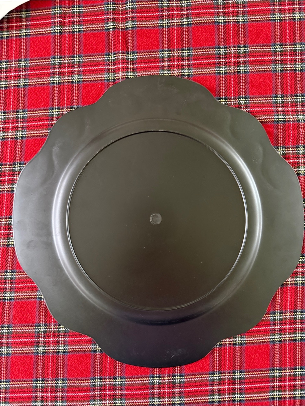 White Bow Dining Charger Plates - Set of 8 - Picture 3 of 6